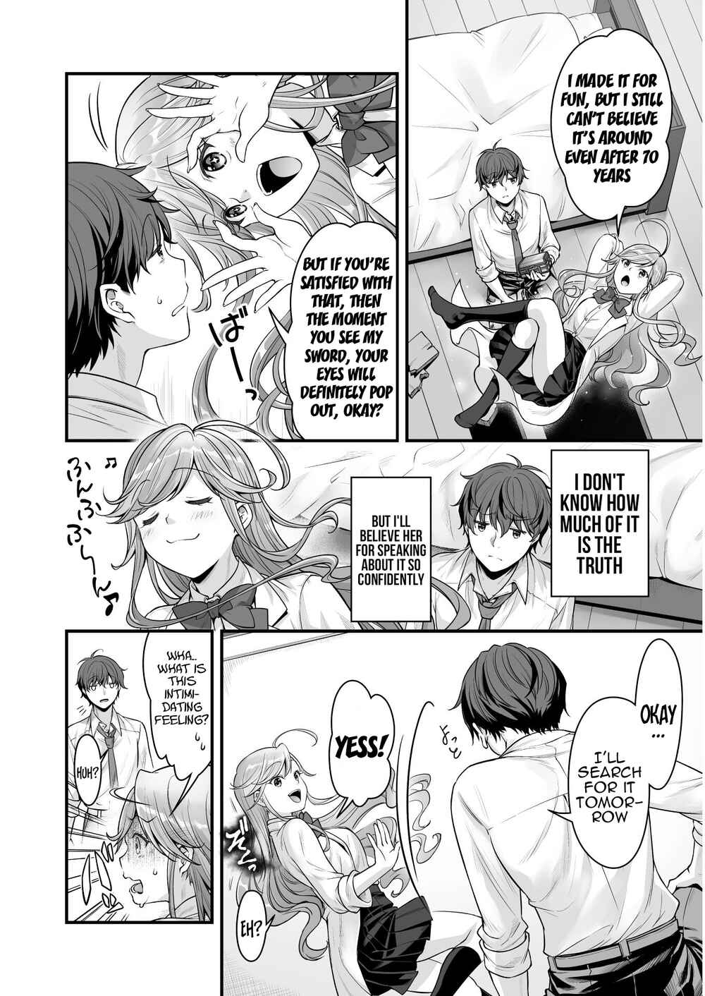 Page 12 Chapter 13 When I Was Playing Eroge With VR, I Was Reincarnated In A Different World, I Will Enslave All The Beautiful Demon Girls ~Crossout Saber~
