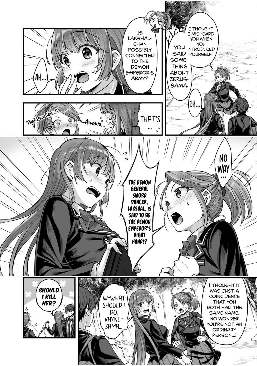 Page 11 Chapter 16 When I Was Playing Eroge With VR, I Was Reincarnated In A Different World, I Will Enslave All The Beautiful Demon Girls ~Crossout Saber~