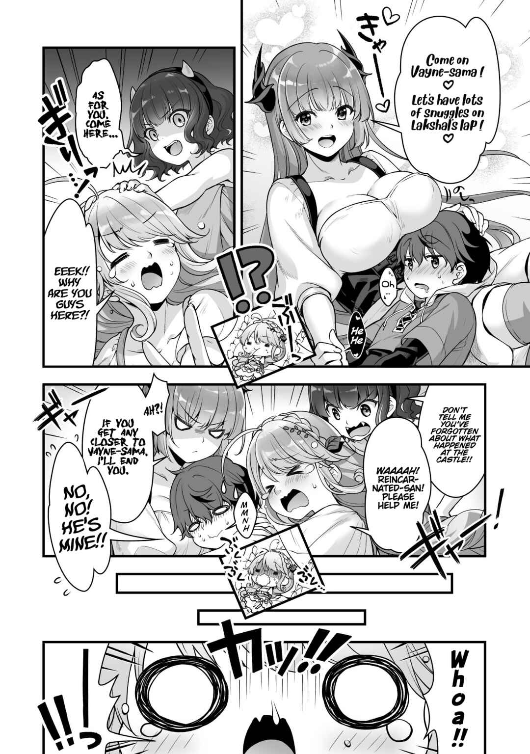 Page 6 Chapter 8.5 When I Was Playing Eroge With VR, I Was Reincarnated In A Different World, I Will Enslave All The Beautiful Demon Girls ~Crossout Saber~