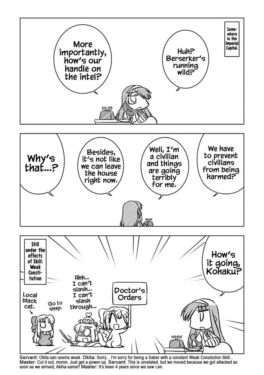Page 1 Chapter 4 Koha-Ace GO - Imperial Capital Holy Grail Strange Story