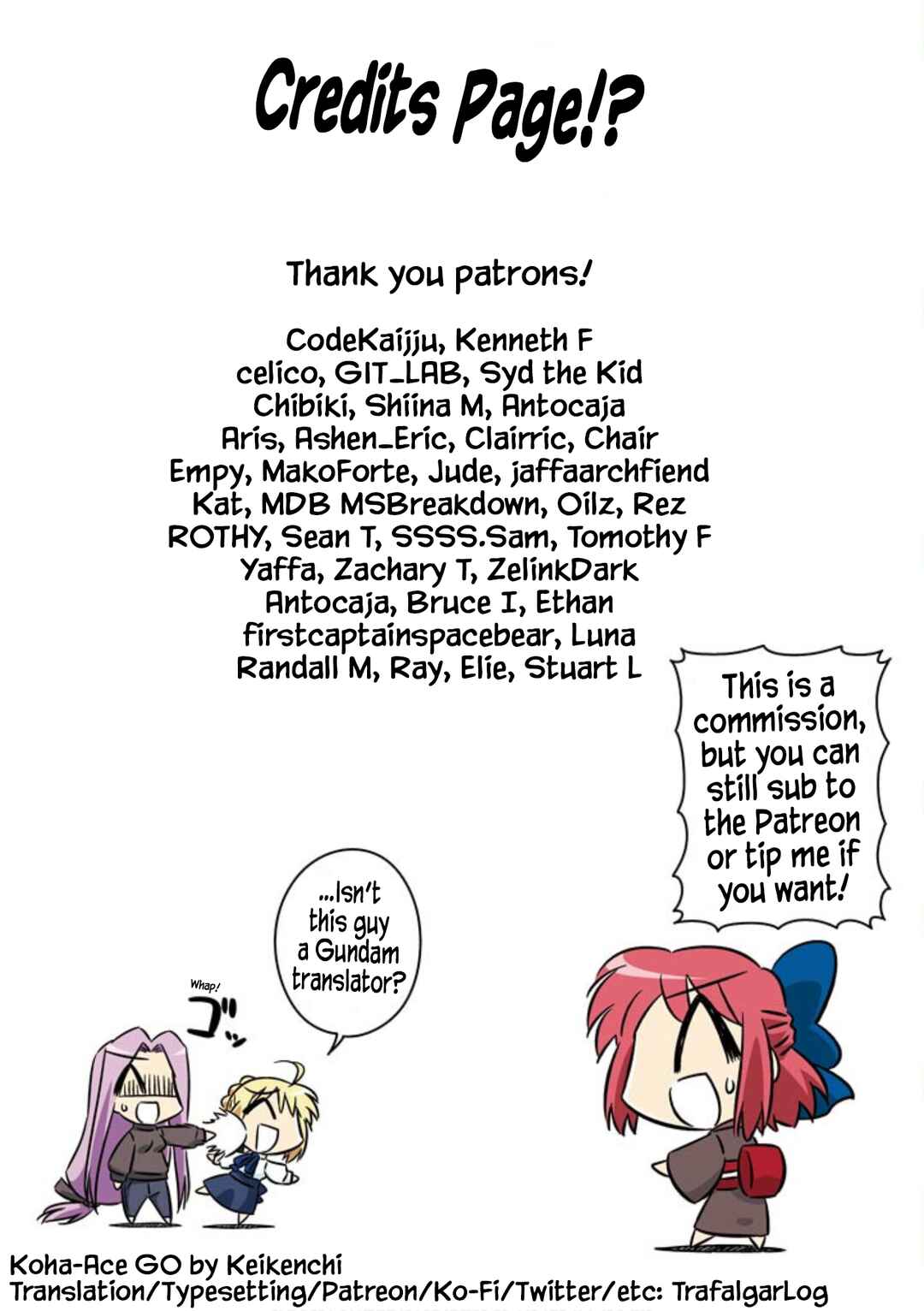 Page 11 Chapter 4 Koha-Ace GO - Imperial Capital Holy Grail Strange Story