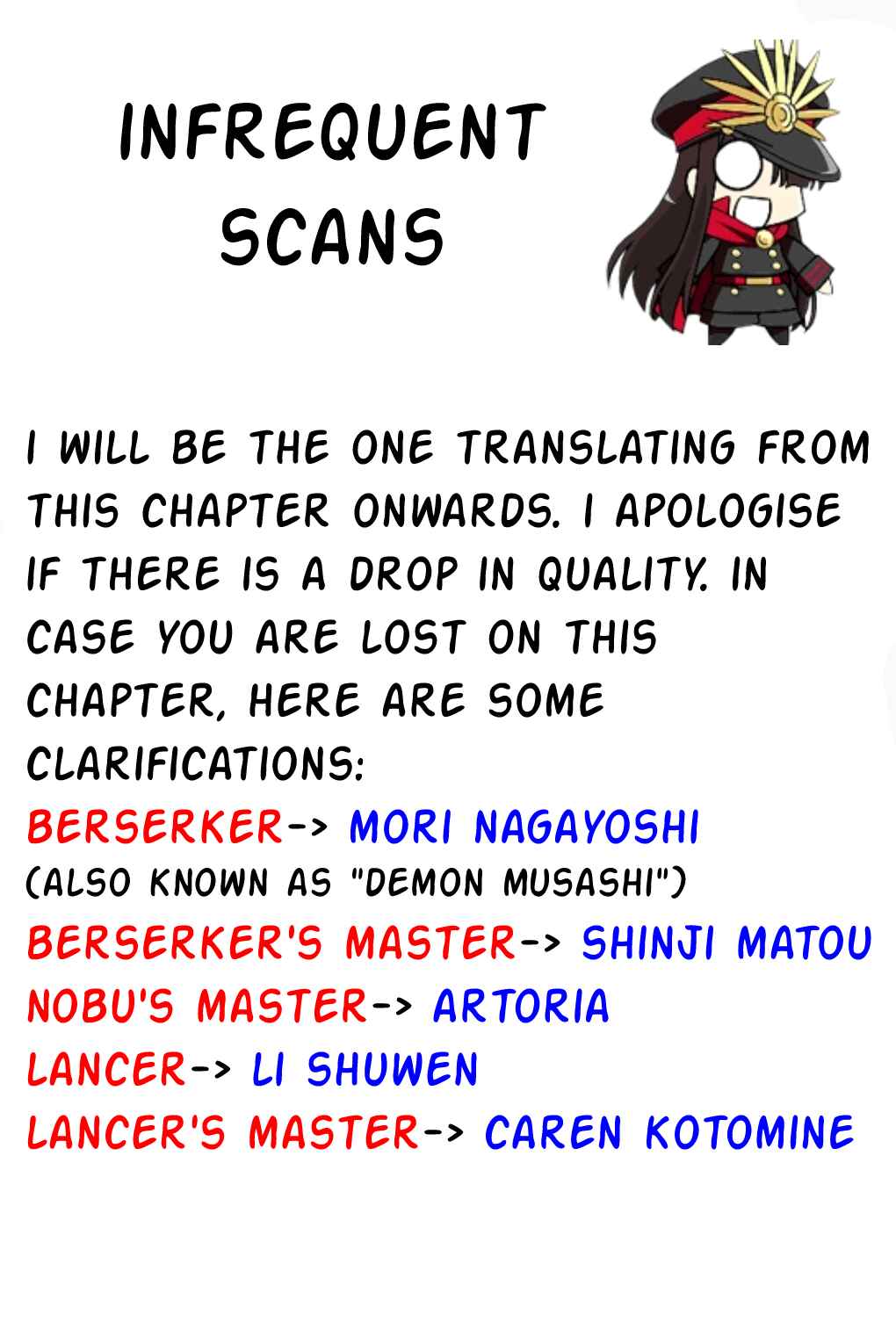 Page 8 Chapter 4 Koha-Ace GO - Imperial Capital Holy Grail Strange Story