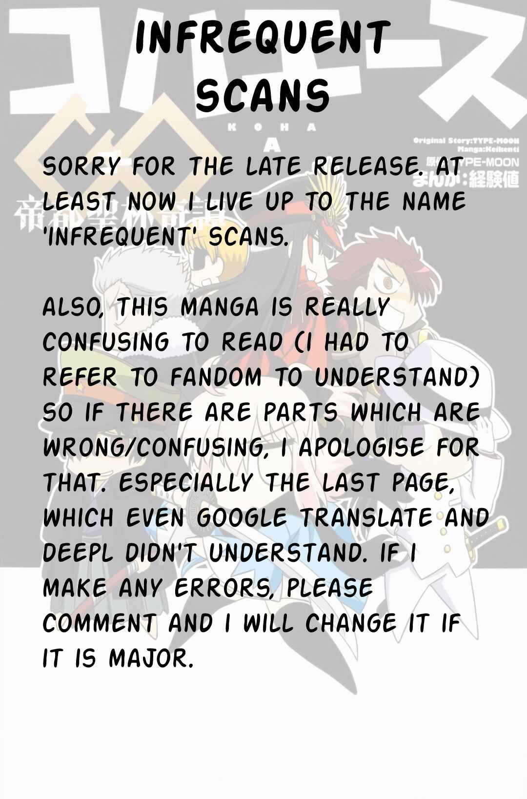 Page 10 Chapter 8 Koha-Ace GO - Imperial Capital Holy Grail Strange Story
