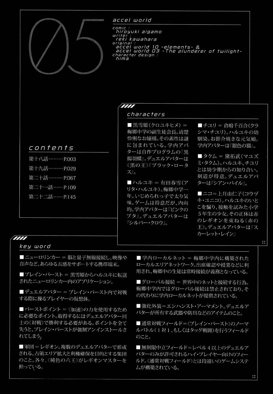 Page 4 Chapter 18 Accel World