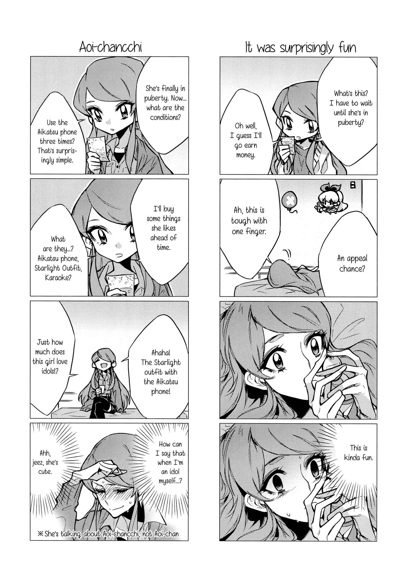 Page 7 Chapter Unknown_9caf Aikatsu! - We Bought Tamagotchis (Doujinshi)