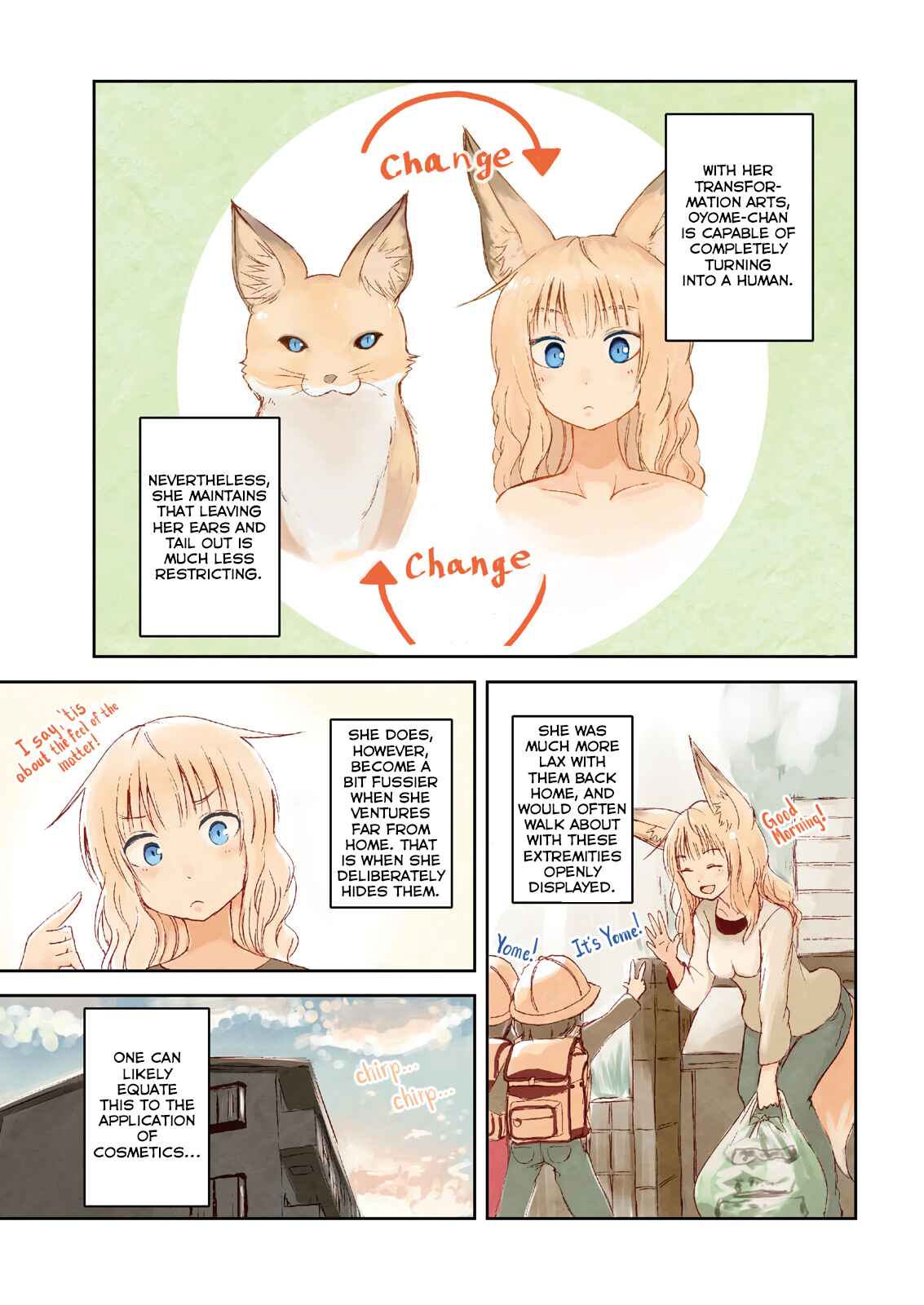 Page 1 Chapter 3 Kitsune no Oyome-chan