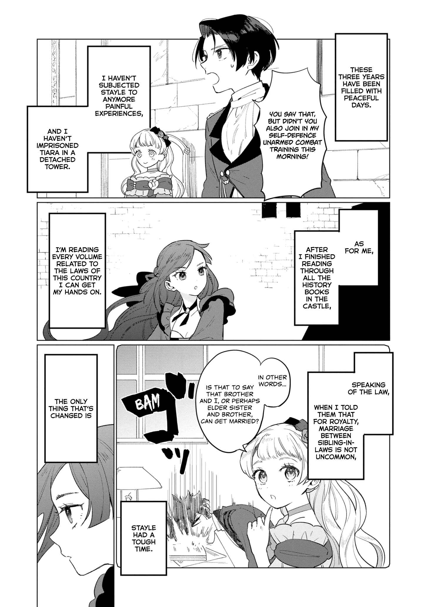 Page 3 Chapter 6 Higeki no Genkyou to Naru Saikyou Gedou Last Boss Joou wa Tami no Tame ni Tsukushimasu.