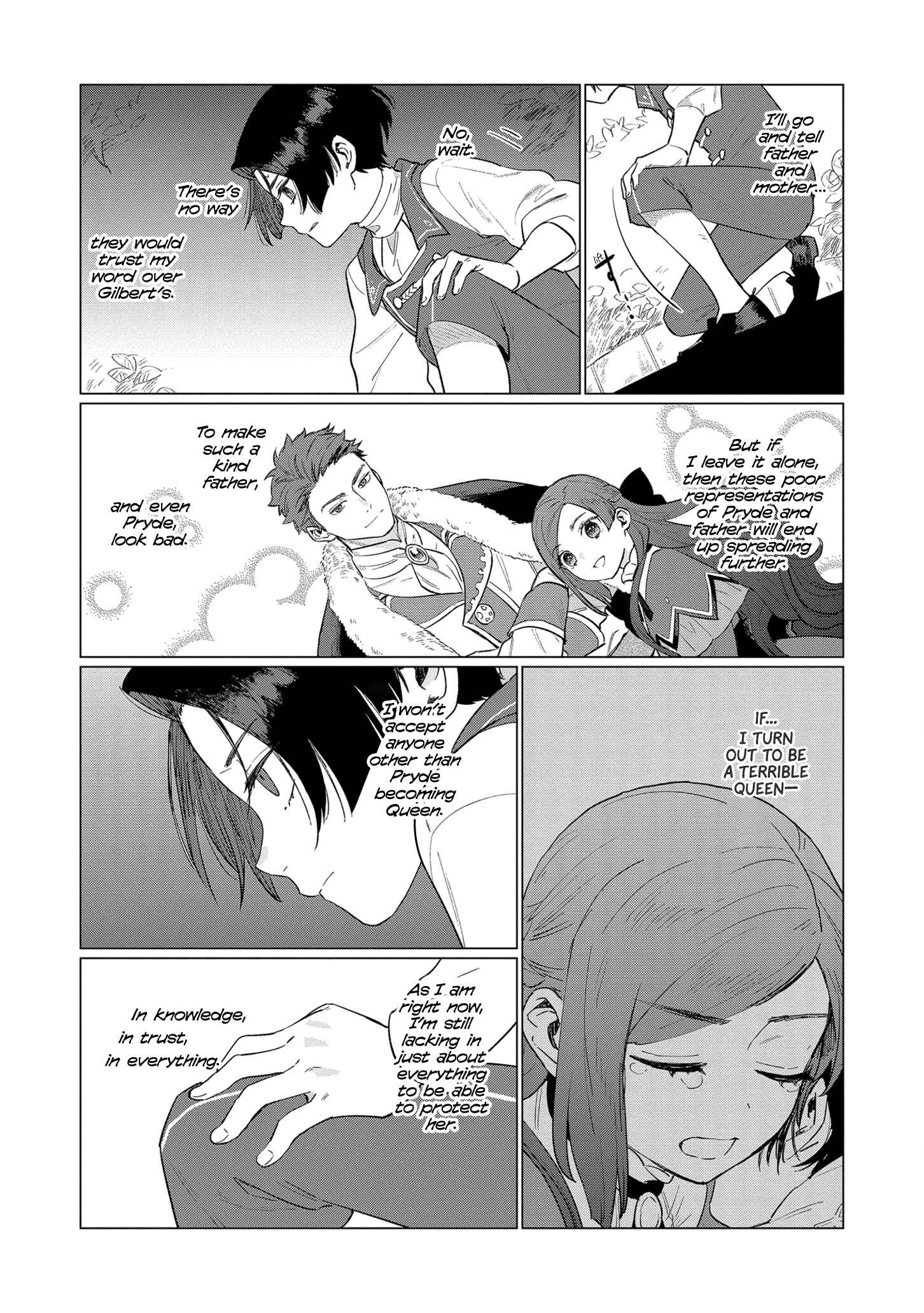 Page 25 Chapter 4 Higeki no Genkyou to Naru Saikyou Gedou Last Boss Joou wa Tami no Tame ni Tsukushimasu.