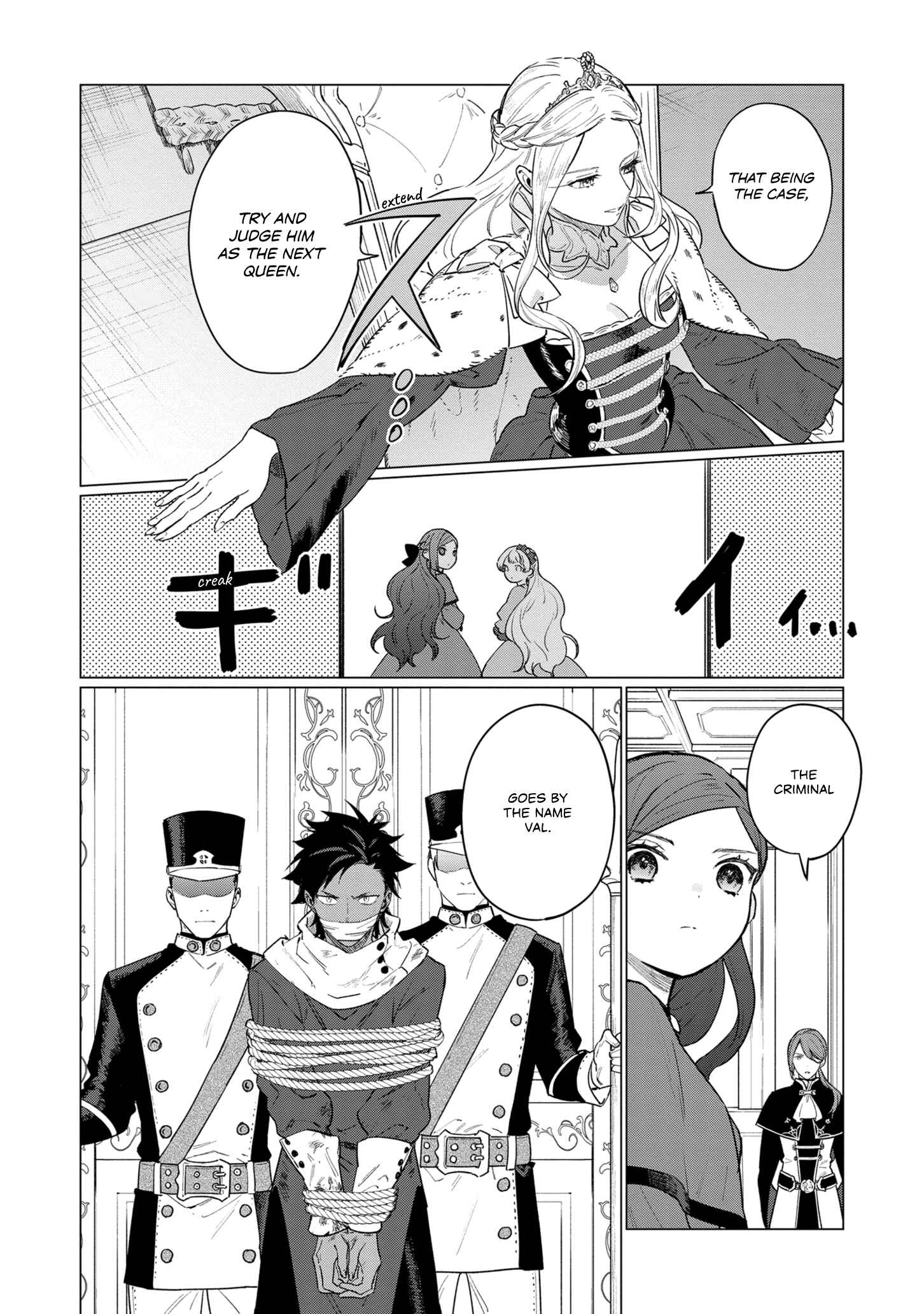 Page 4 Chapter 10 Higeki no Genkyou to Naru Saikyou Gedou Last Boss Joou wa Tami no Tame ni Tsukushimasu.