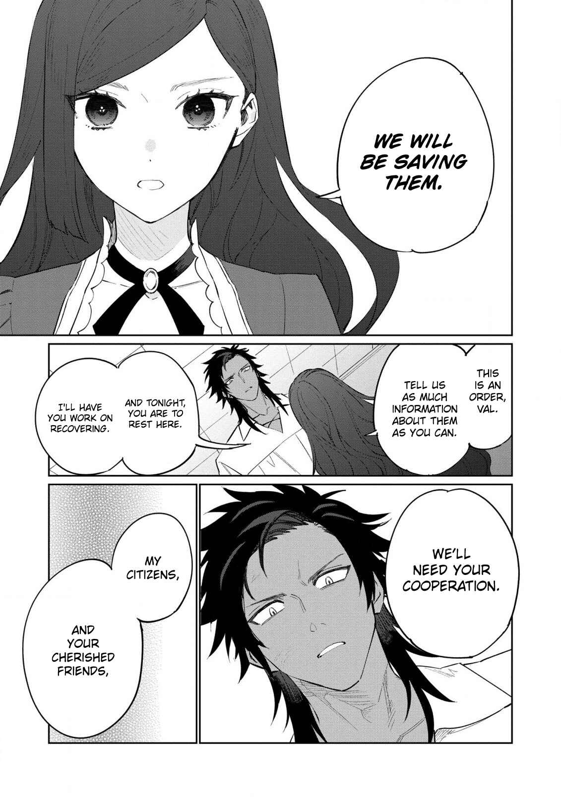 Page 21 Chapter 18 Higeki no Genkyou to Naru Saikyou Gedou Last Boss Joou wa Tami no Tame ni Tsukushimasu.