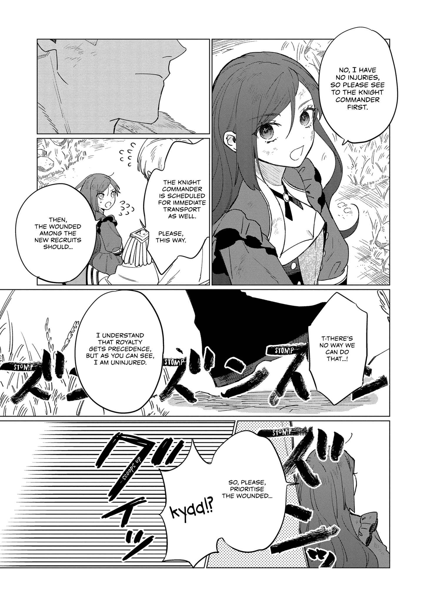 Page 35 Chapter 7 Higeki no Genkyou to Naru Saikyou Gedou Last Boss Joou wa Tami no Tame ni Tsukushimasu.