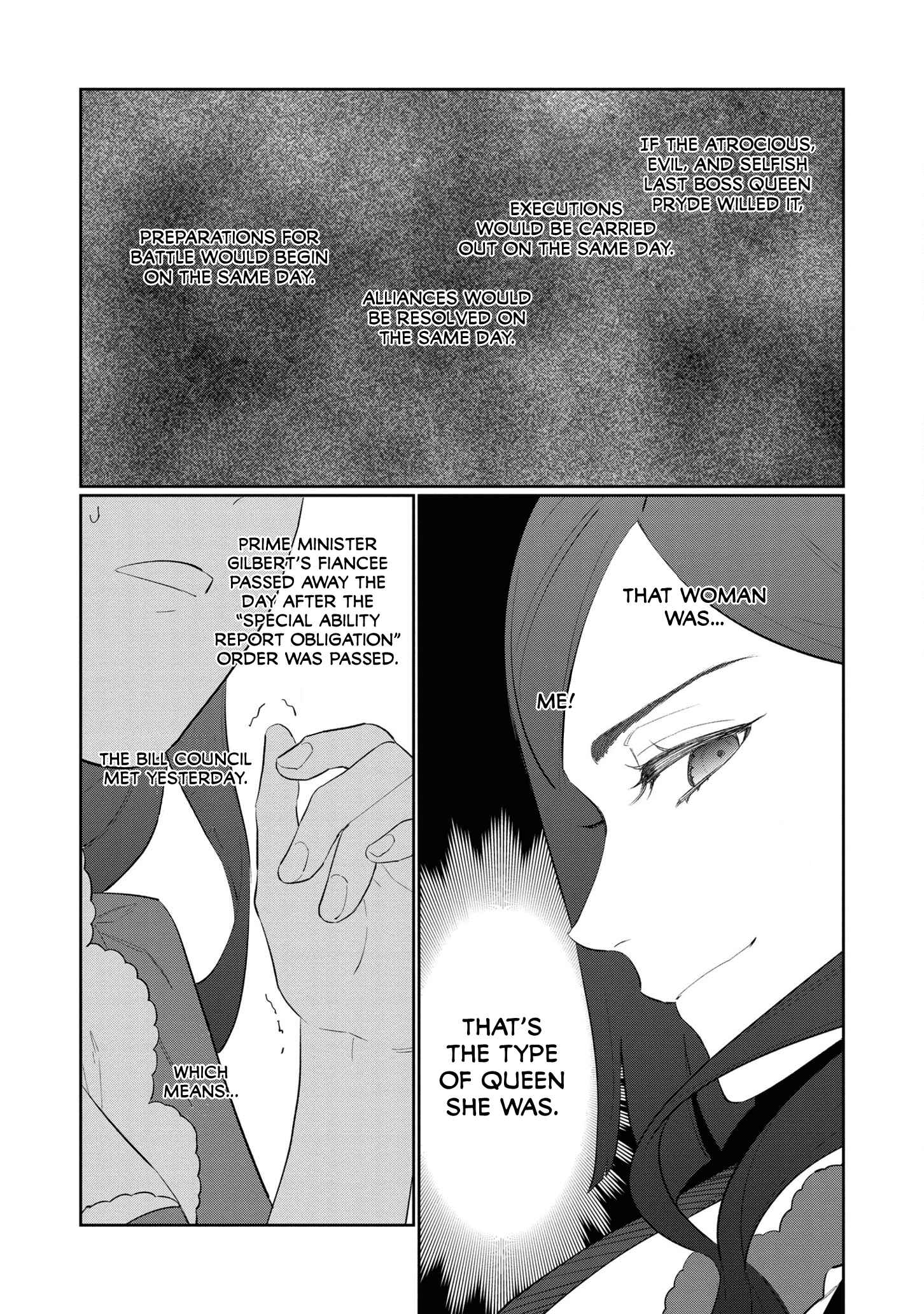 Page 19 Chapter 12 Higeki no Genkyou to Naru Saikyou Gedou Last Boss Joou wa Tami no Tame ni Tsukushimasu.