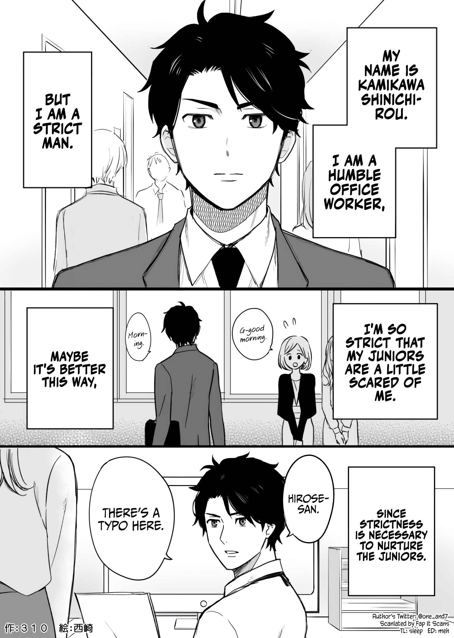 Page 1 Chapter Unknown_b0cc The Senpais Thoughts and Words are Reversed