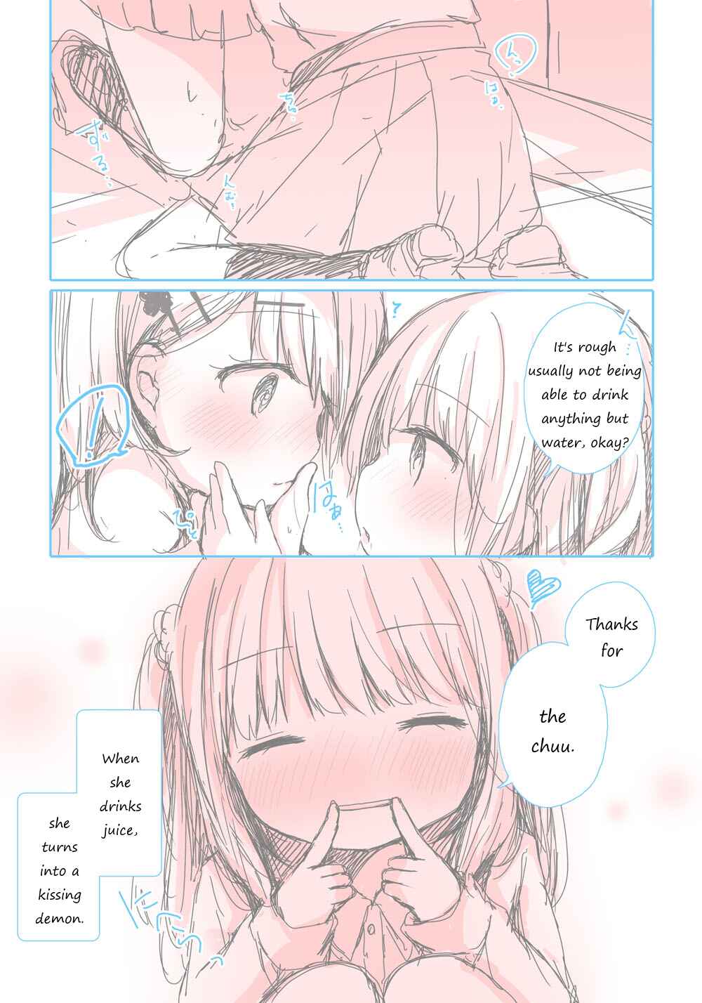 Page 3 Chapter 1 Juice o Nondara ××× ni Nacchau Onna no ko.