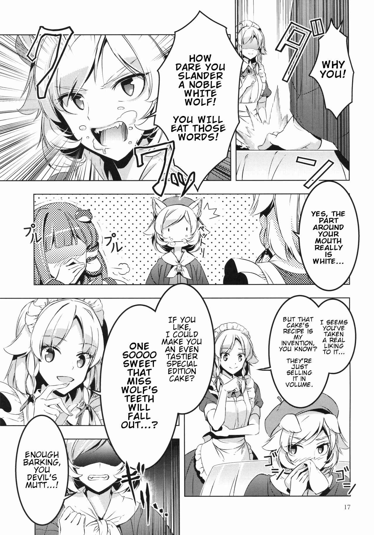 Page 16 Chapter Unknown_f720 Touhou - MOMIZI ROLL (Doujinshi)