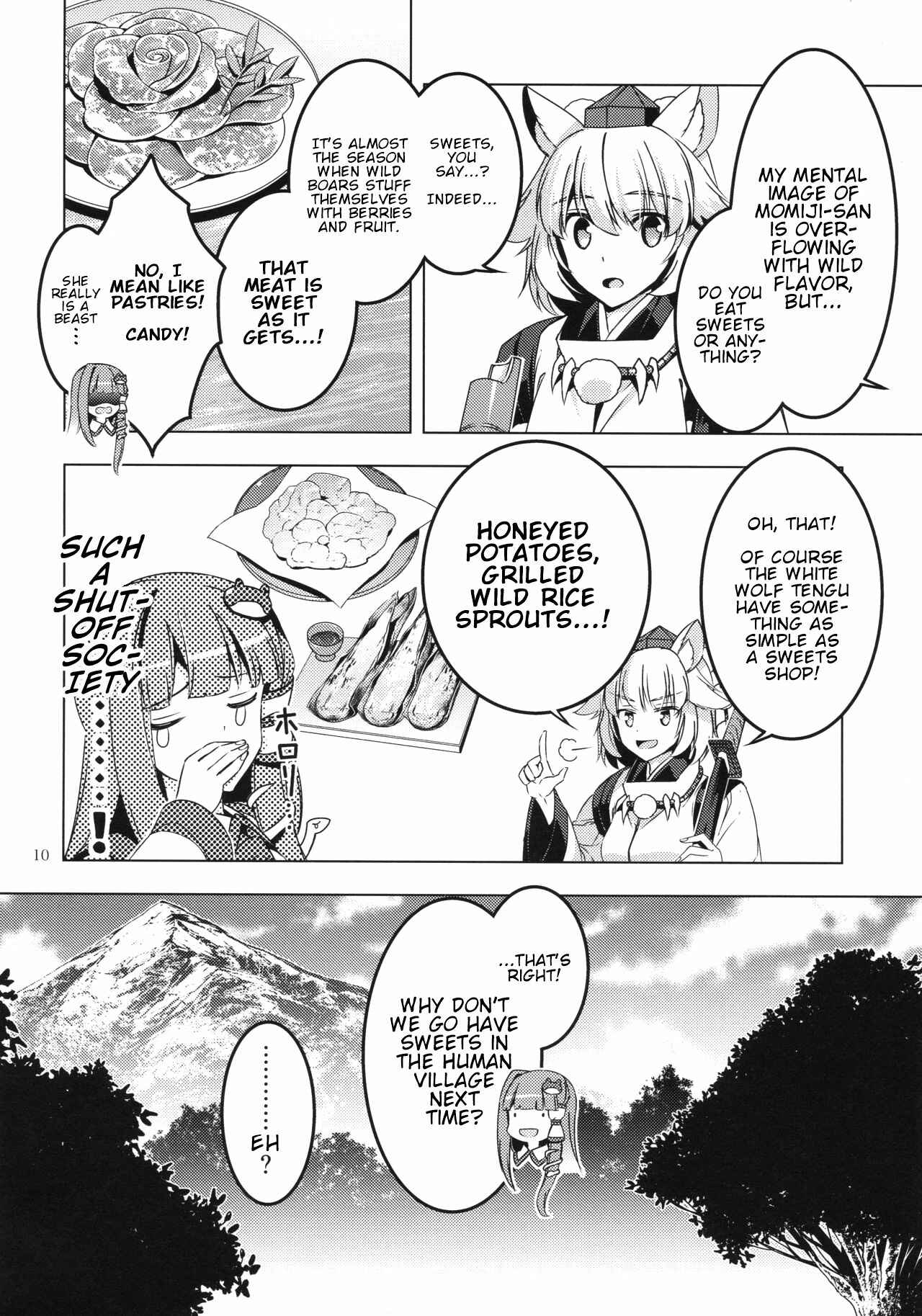 Page 9 Chapter Unknown_f720 Touhou - MOMIZI ROLL (Doujinshi)