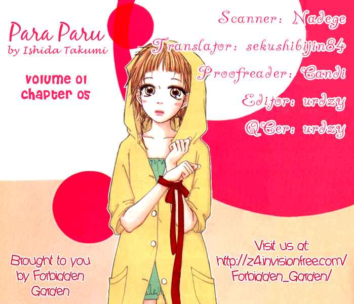 Page 1 Chapter 5 Para Paru