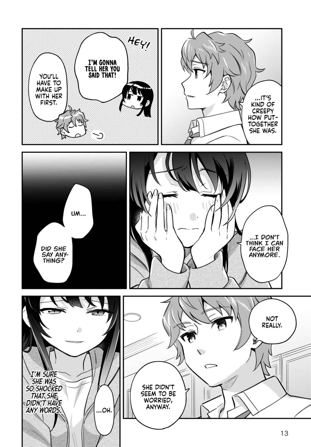 Page 13 Chapter 4.2 Rascal Does Not Dream of Siscon Idol