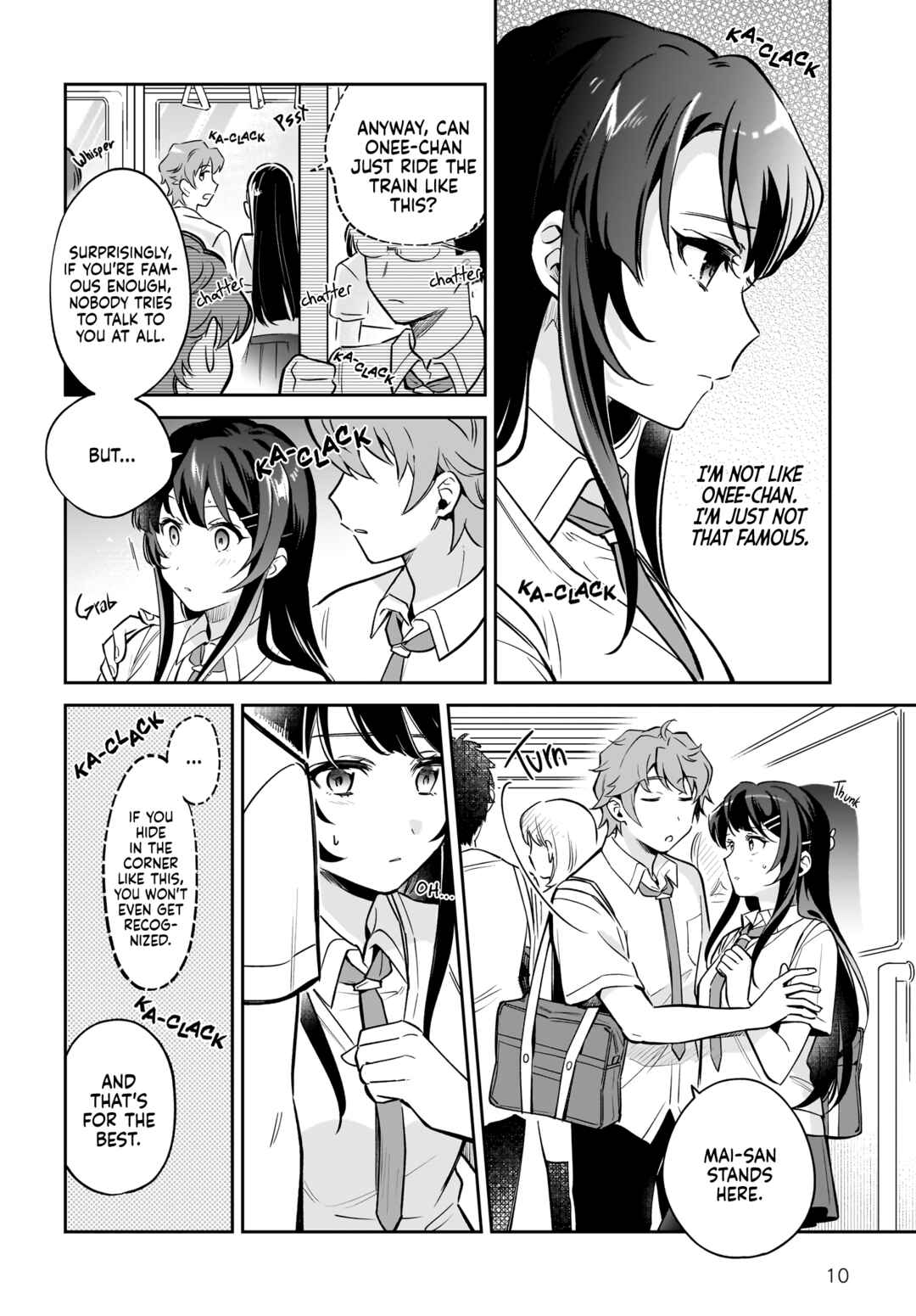 Page 10 Chapter 3.1 Rascal Does Not Dream of Siscon Idol