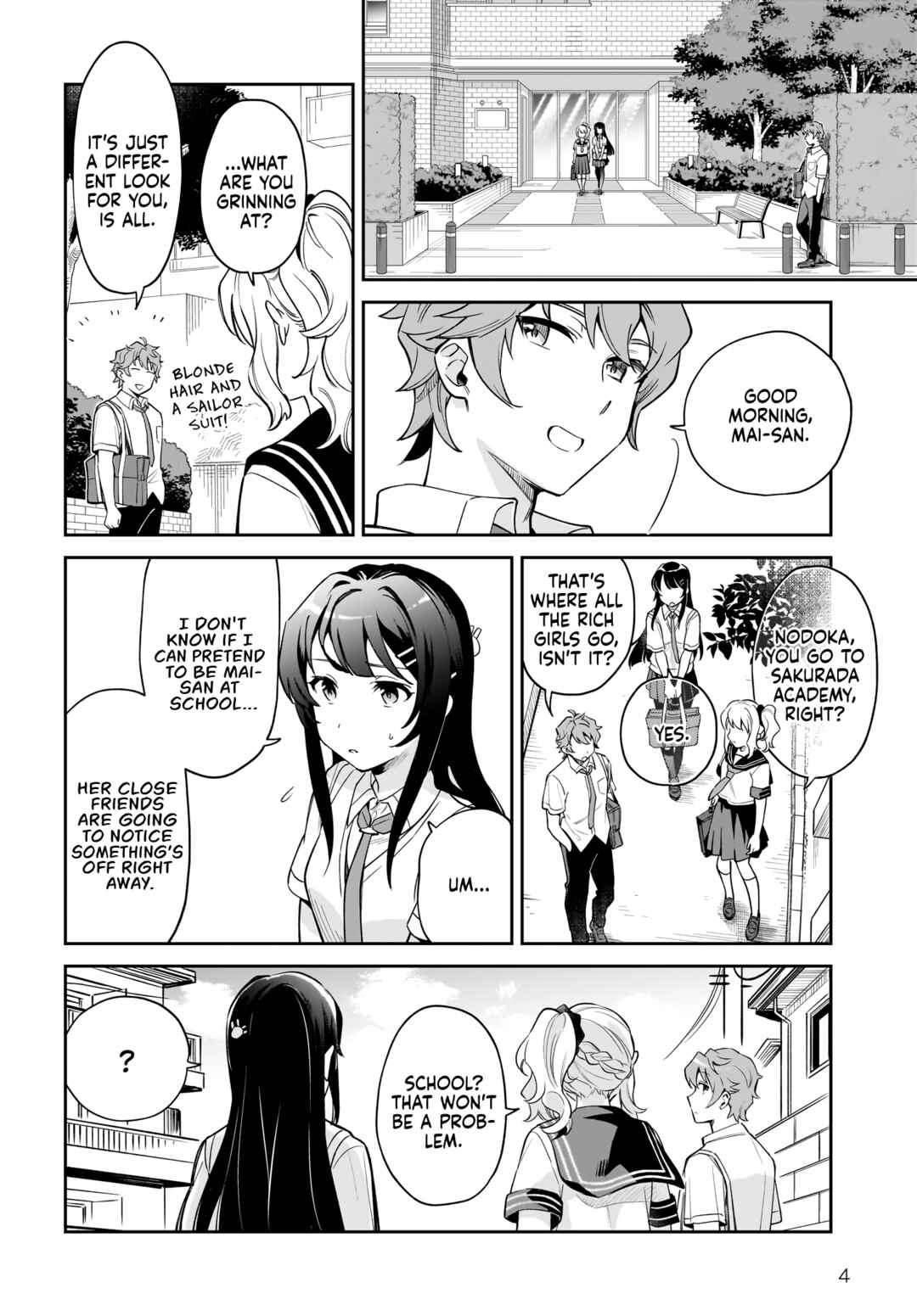 Page 4 Chapter 3.1 Rascal Does Not Dream of Siscon Idol