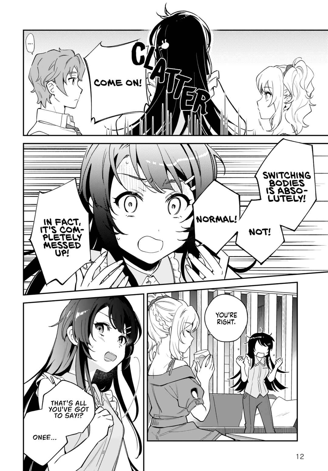 Page 12 Chapter 2 Rascal Does Not Dream of Siscon Idol