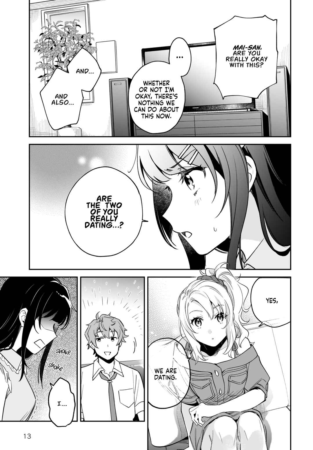 Page 13 Chapter 2 Rascal Does Not Dream of Siscon Idol