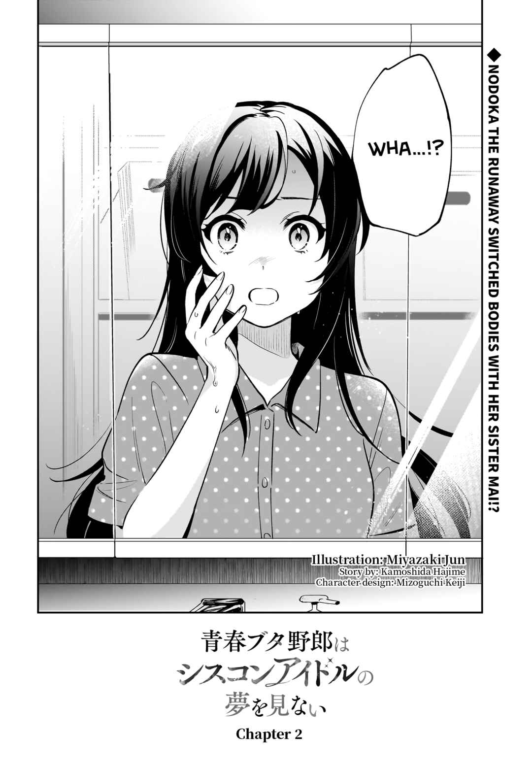Page 2 Chapter 2 Rascal Does Not Dream of Siscon Idol