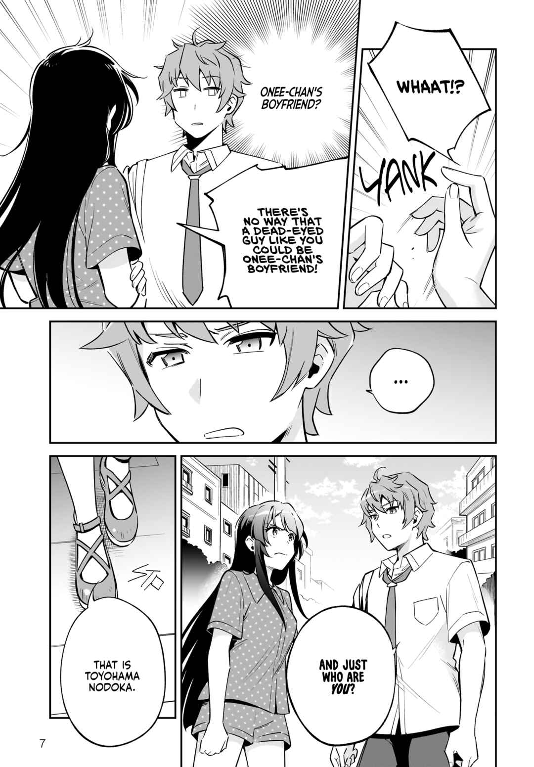 Page 7 Chapter 2 Rascal Does Not Dream of Siscon Idol