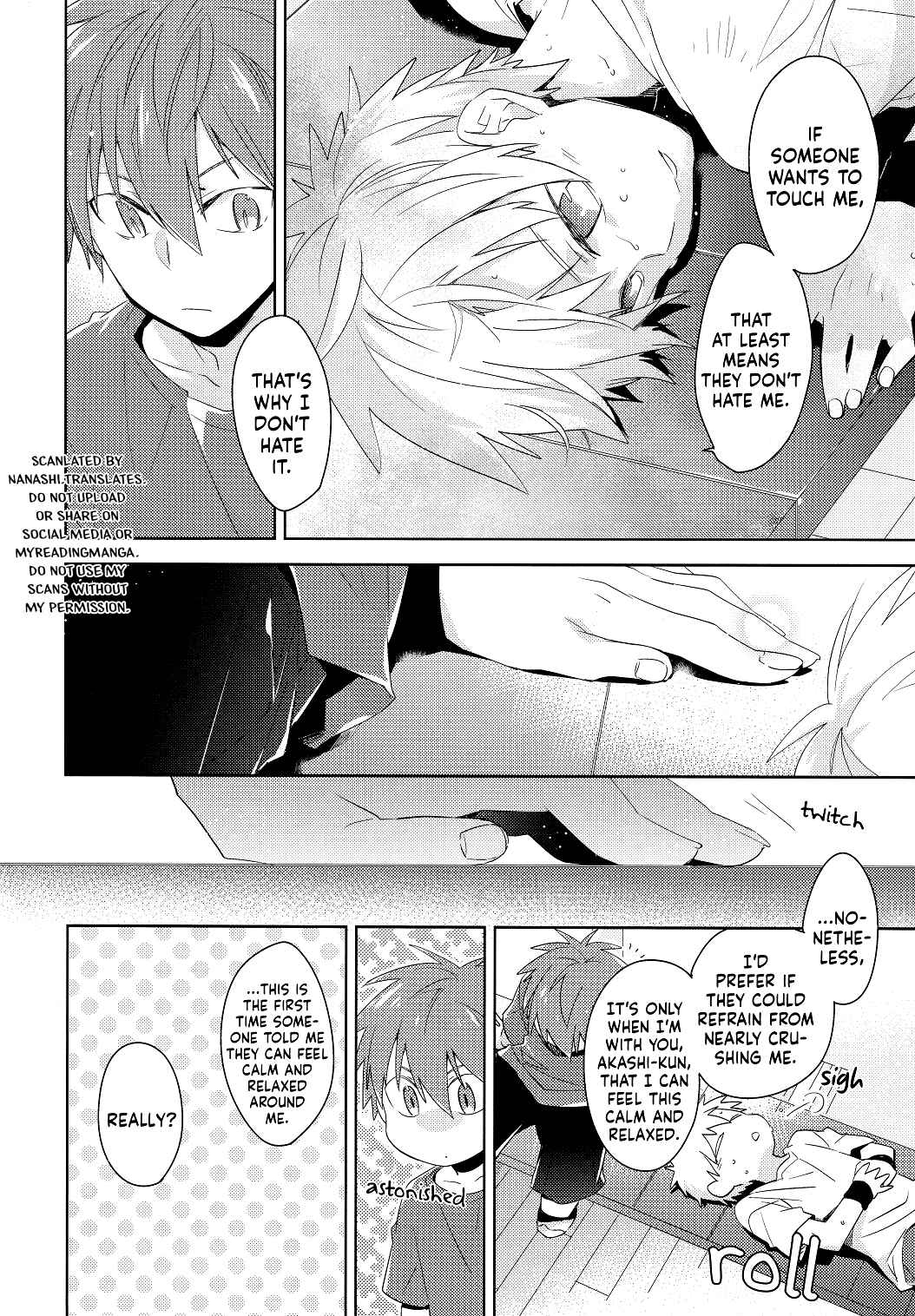 Page 10 Chapter Unknown_1e6b Kuroko no Basket - Sawatte, Kawatte (Doujinshi)