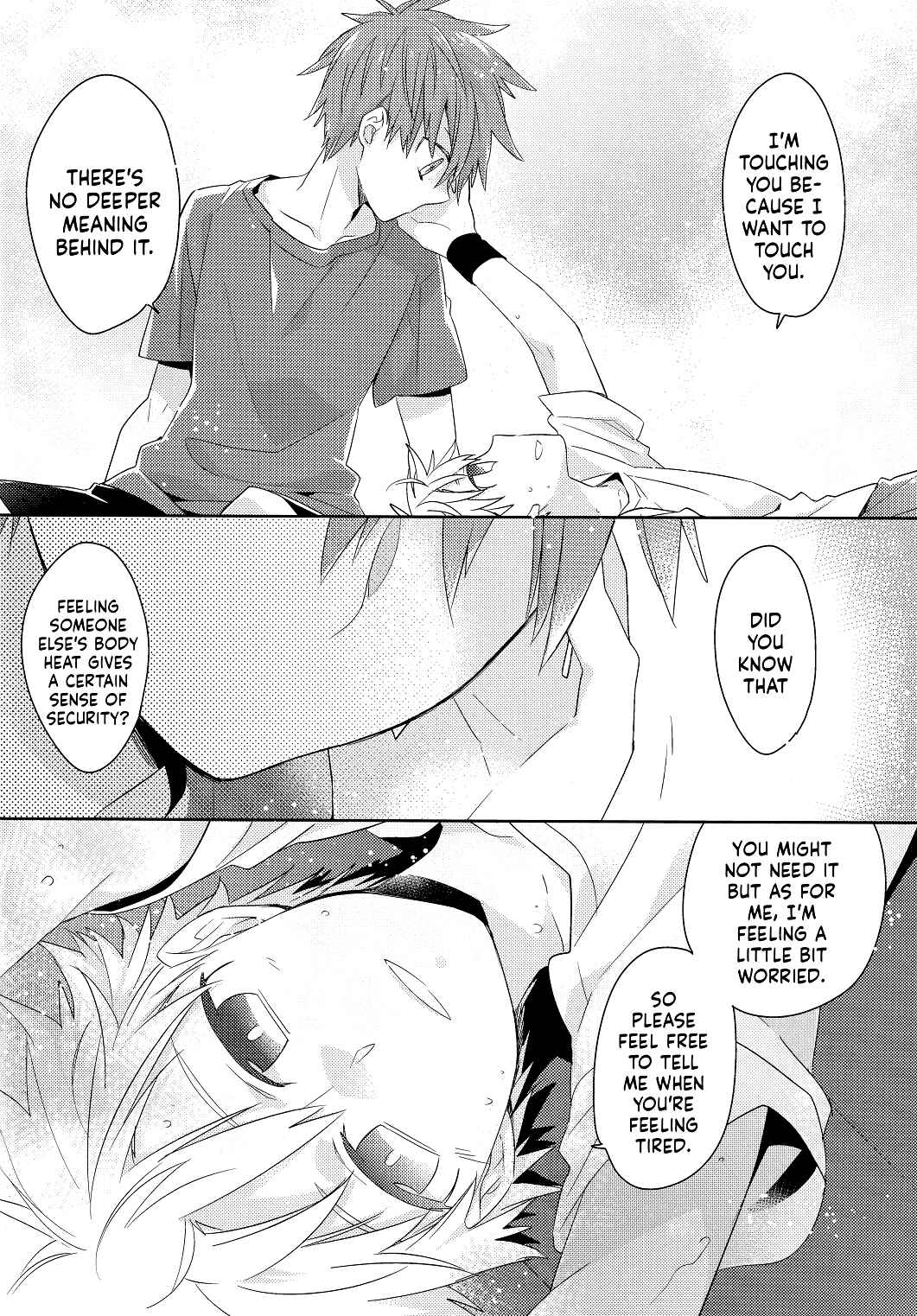 Page 12 Chapter Unknown_1e6b Kuroko no Basket - Sawatte, Kawatte (Doujinshi)