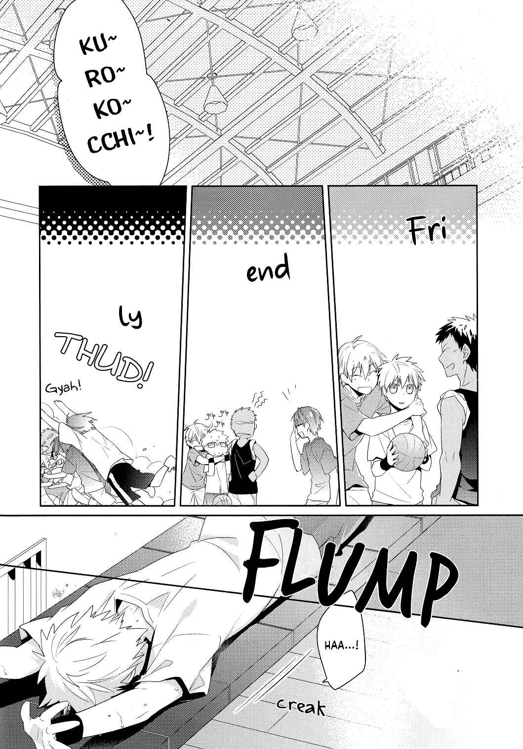 Page 8 Chapter Unknown_1e6b Kuroko no Basket - Sawatte, Kawatte (Doujinshi)