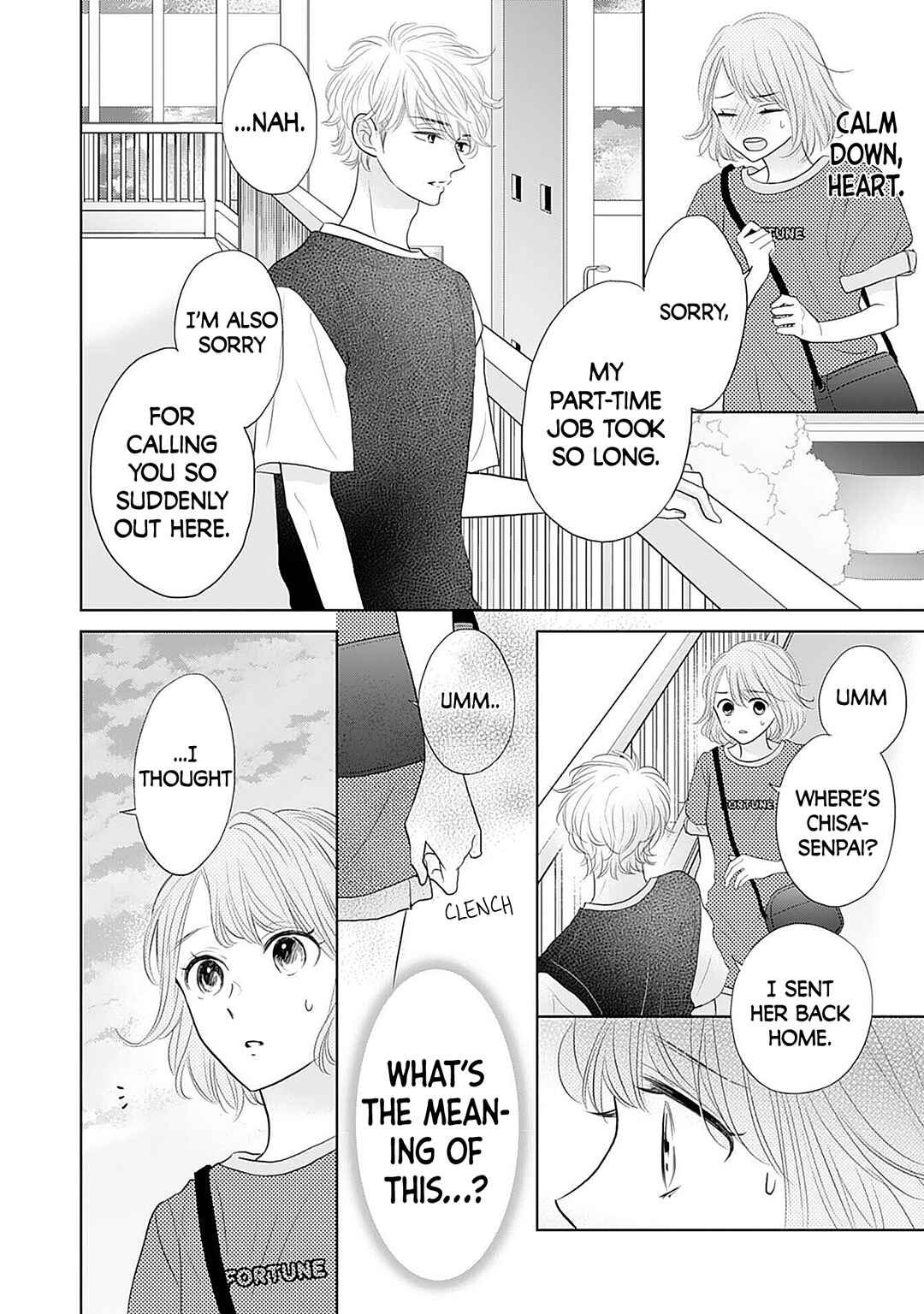 Page 6 Chapter 8 Senpai wa, Ijiwaru ni Tsuki