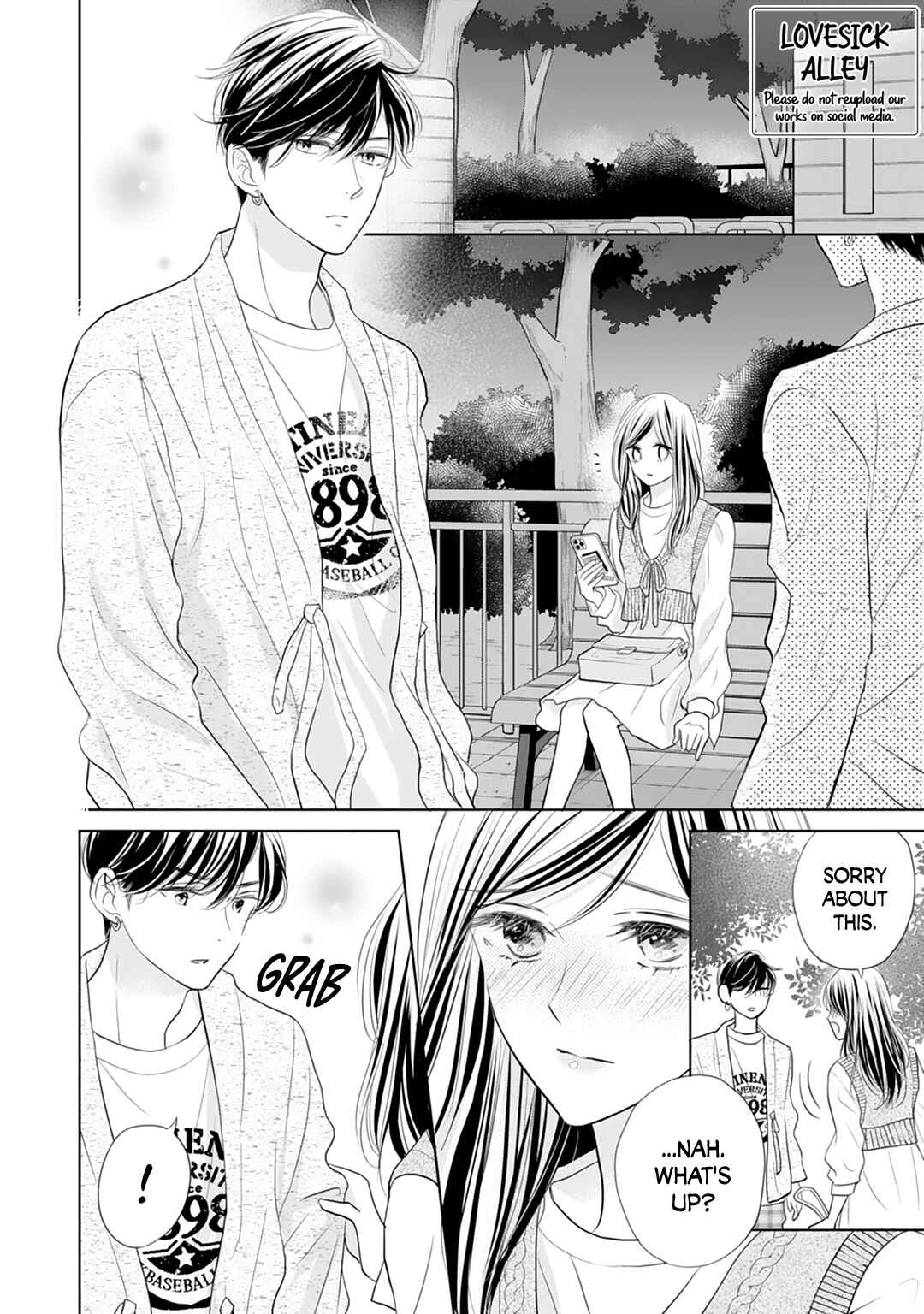 Page 4 Chapter 14 Senpai wa, Ijiwaru ni Tsuki