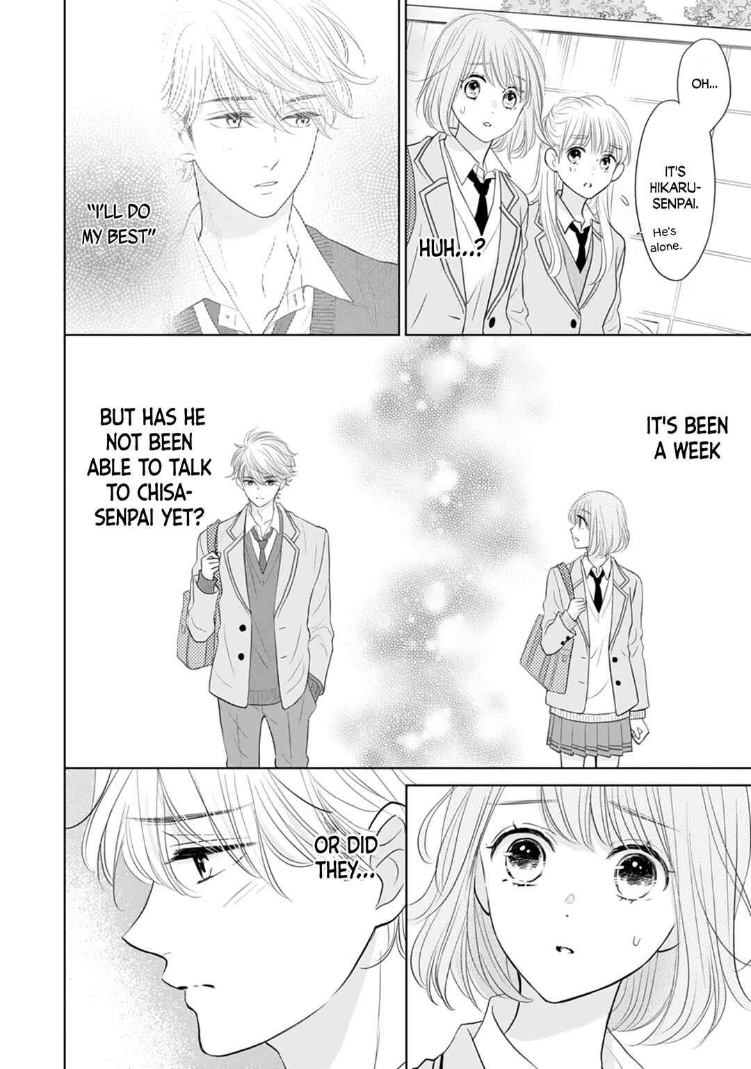 Page 8 Chapter 18 Senpai wa, Ijiwaru ni Tsuki