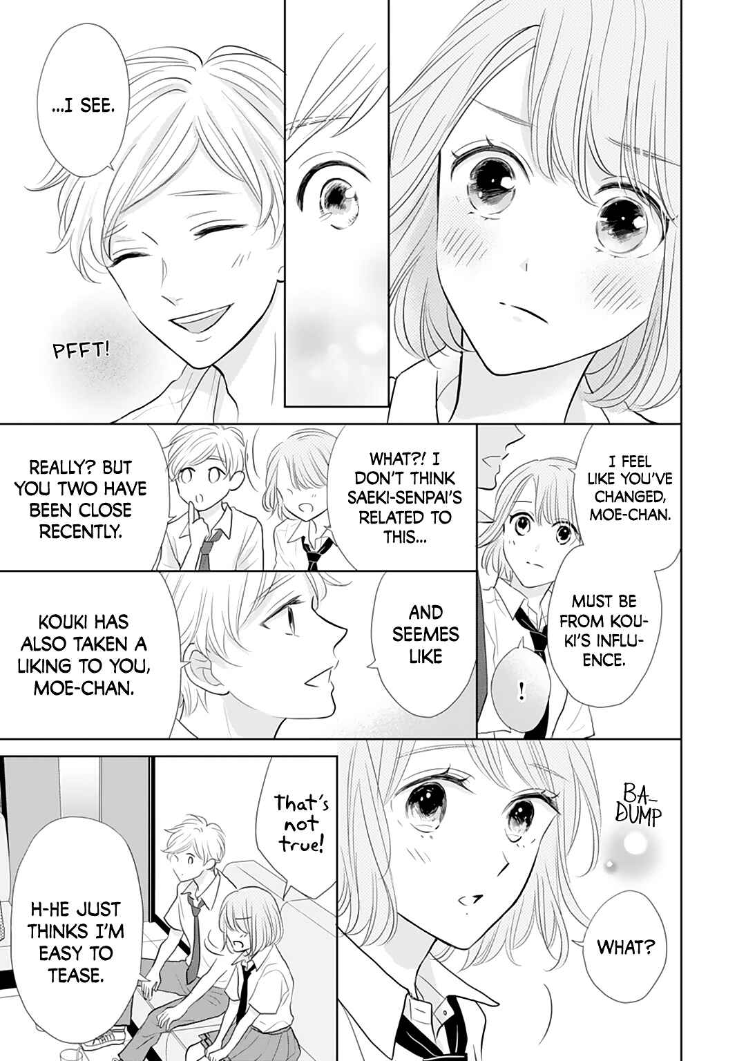 Page 13 Chapter 11 Senpai wa, Ijiwaru ni Tsuki