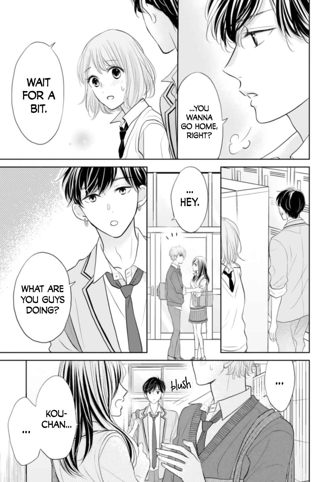 Page 11 Chapter 4 Senpai wa, Ijiwaru ni Tsuki