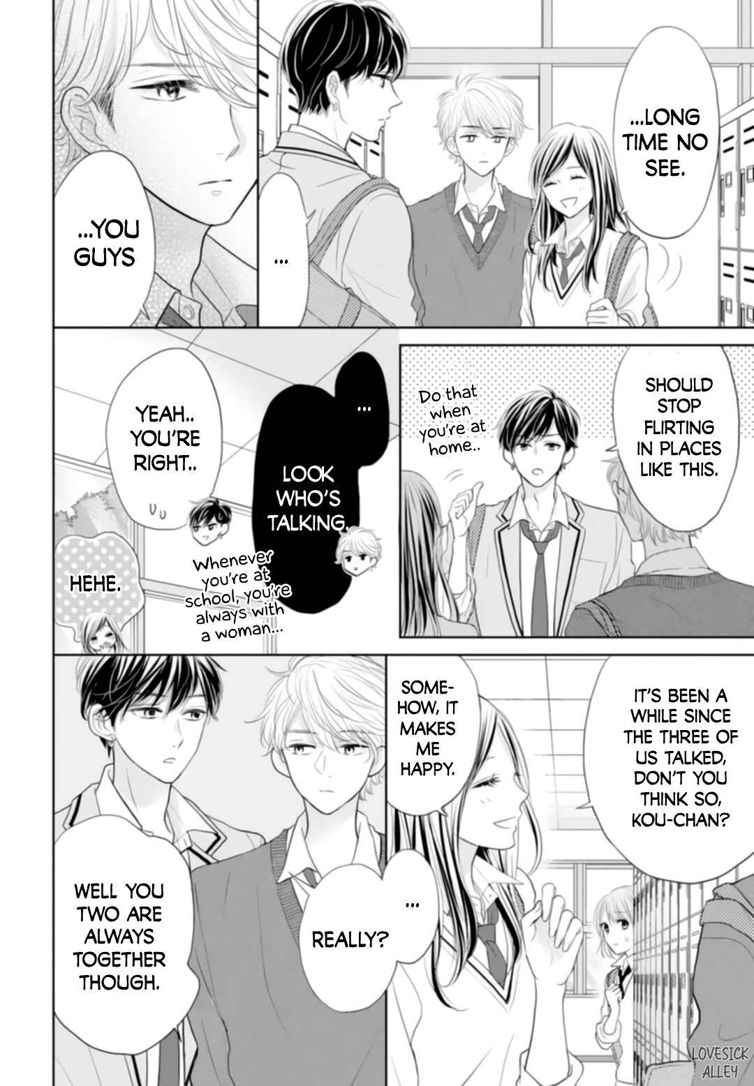 Page 12 Chapter 4 Senpai wa, Ijiwaru ni Tsuki