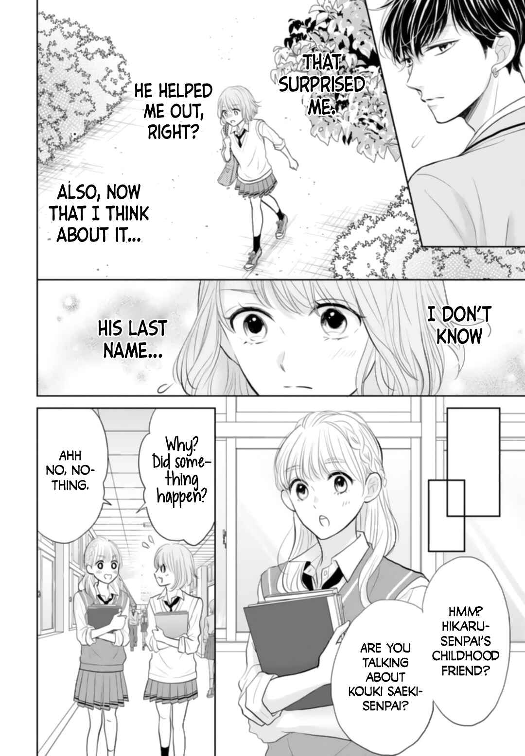 Page 18 Chapter 4 Senpai wa, Ijiwaru ni Tsuki