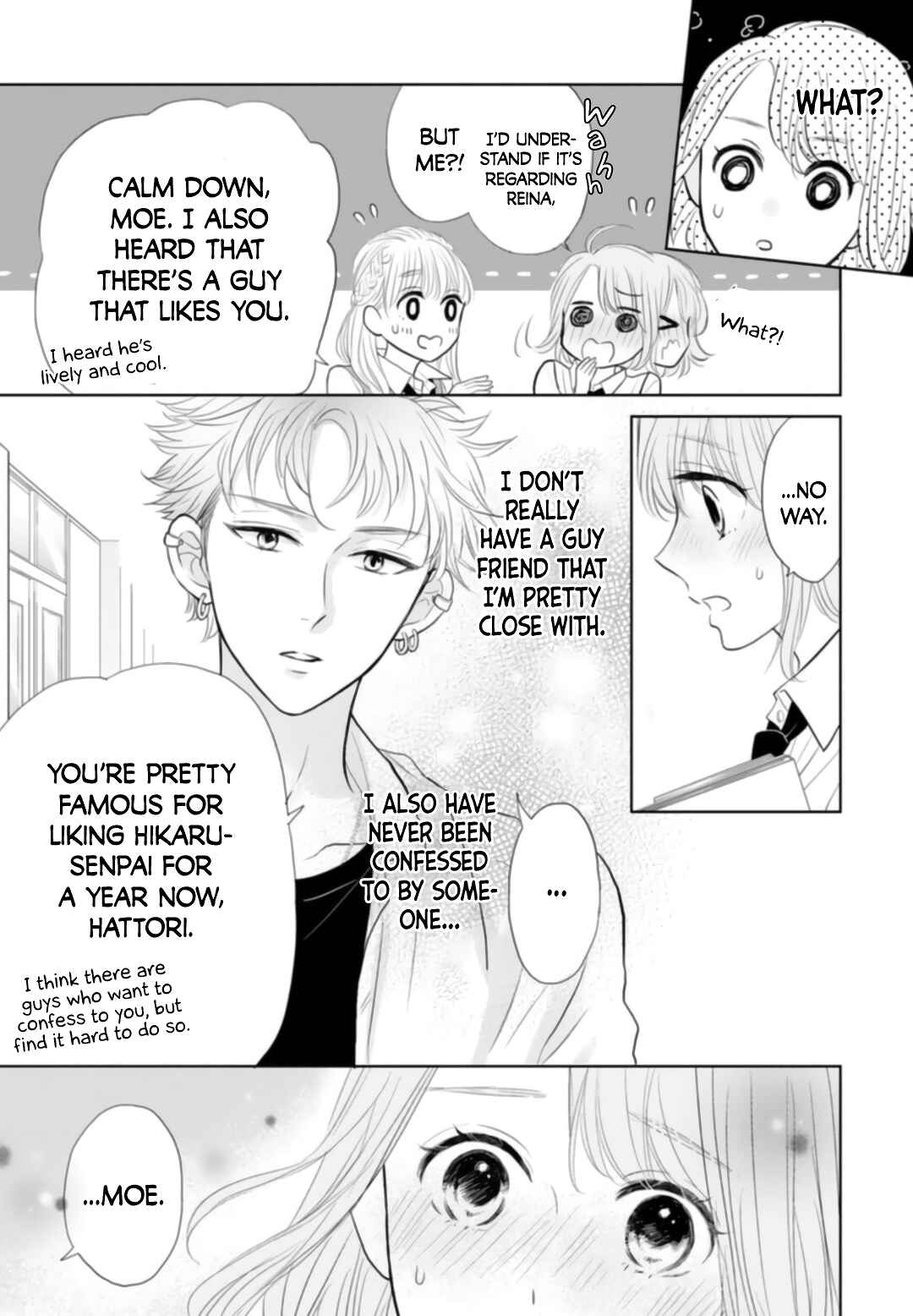 Page 23 Chapter 4 Senpai wa, Ijiwaru ni Tsuki