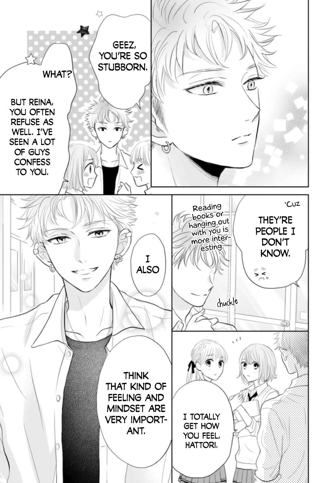 Page 25 Chapter 4 Senpai wa, Ijiwaru ni Tsuki