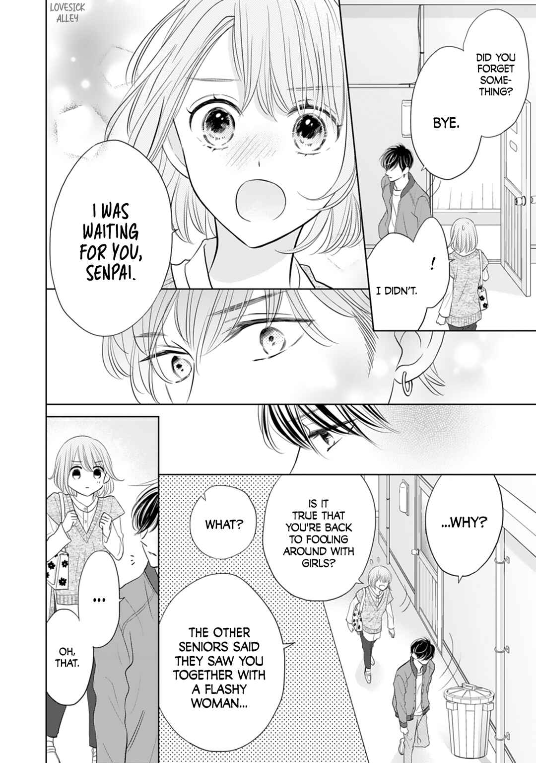 Page 16 Chapter 17 Senpai wa, Ijiwaru ni Tsuki