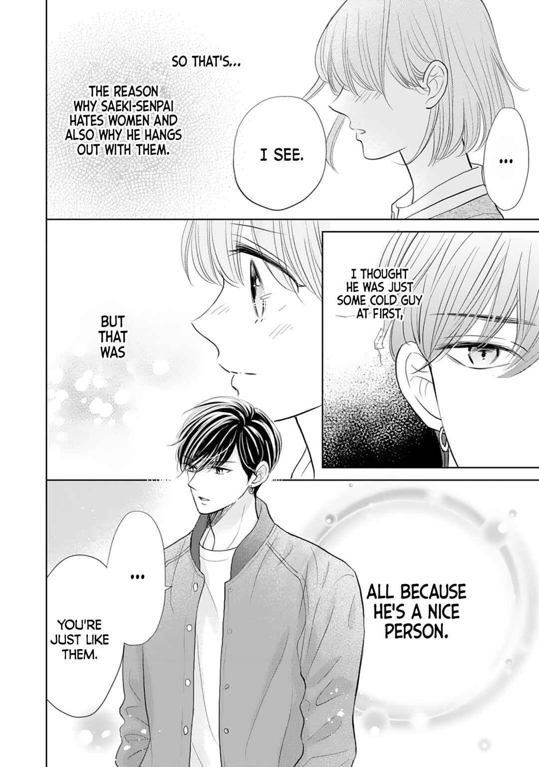 Page 28 Chapter 17 Senpai wa, Ijiwaru ni Tsuki