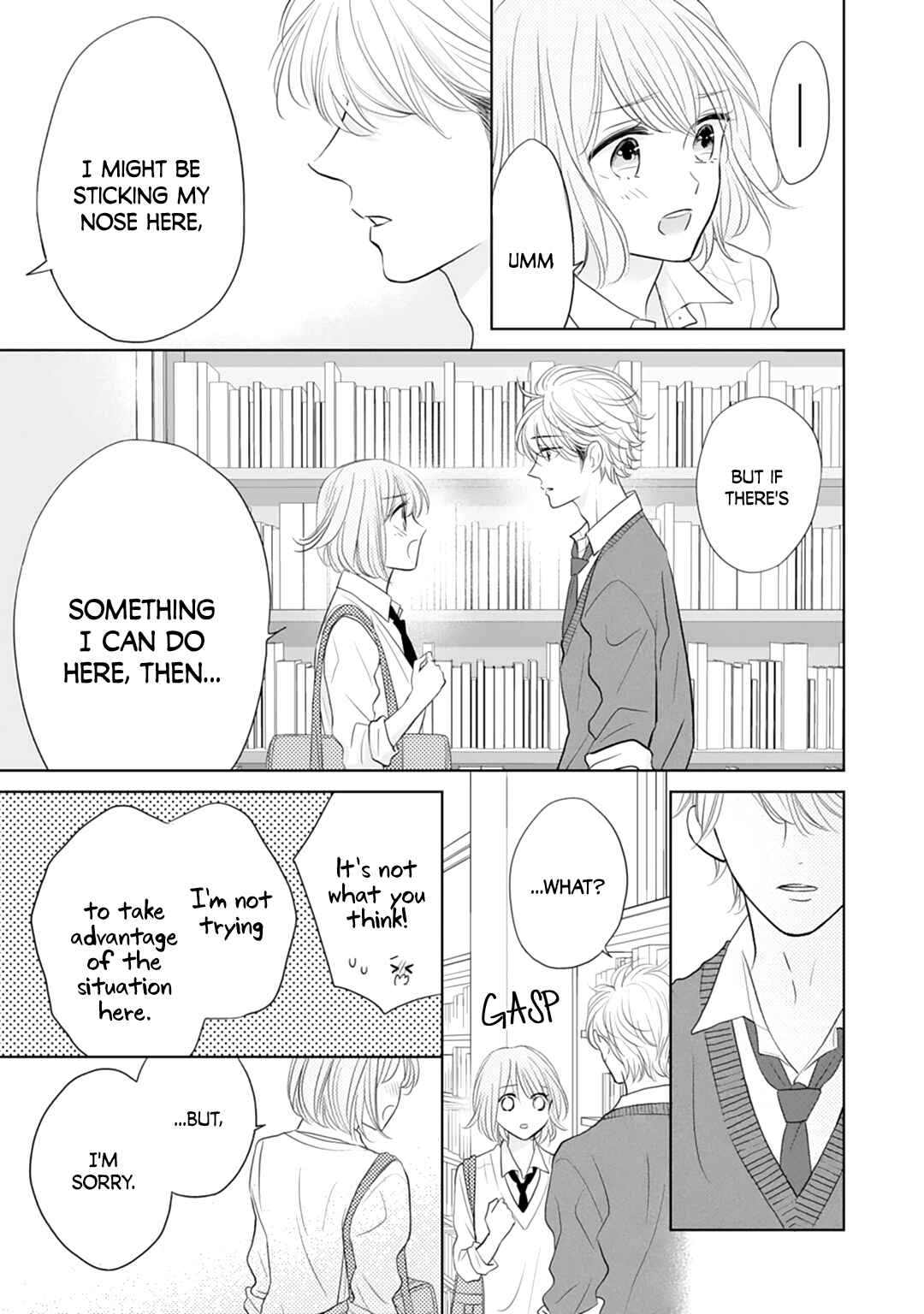 Page 9 Chapter 16 Senpai wa, Ijiwaru ni Tsuki
