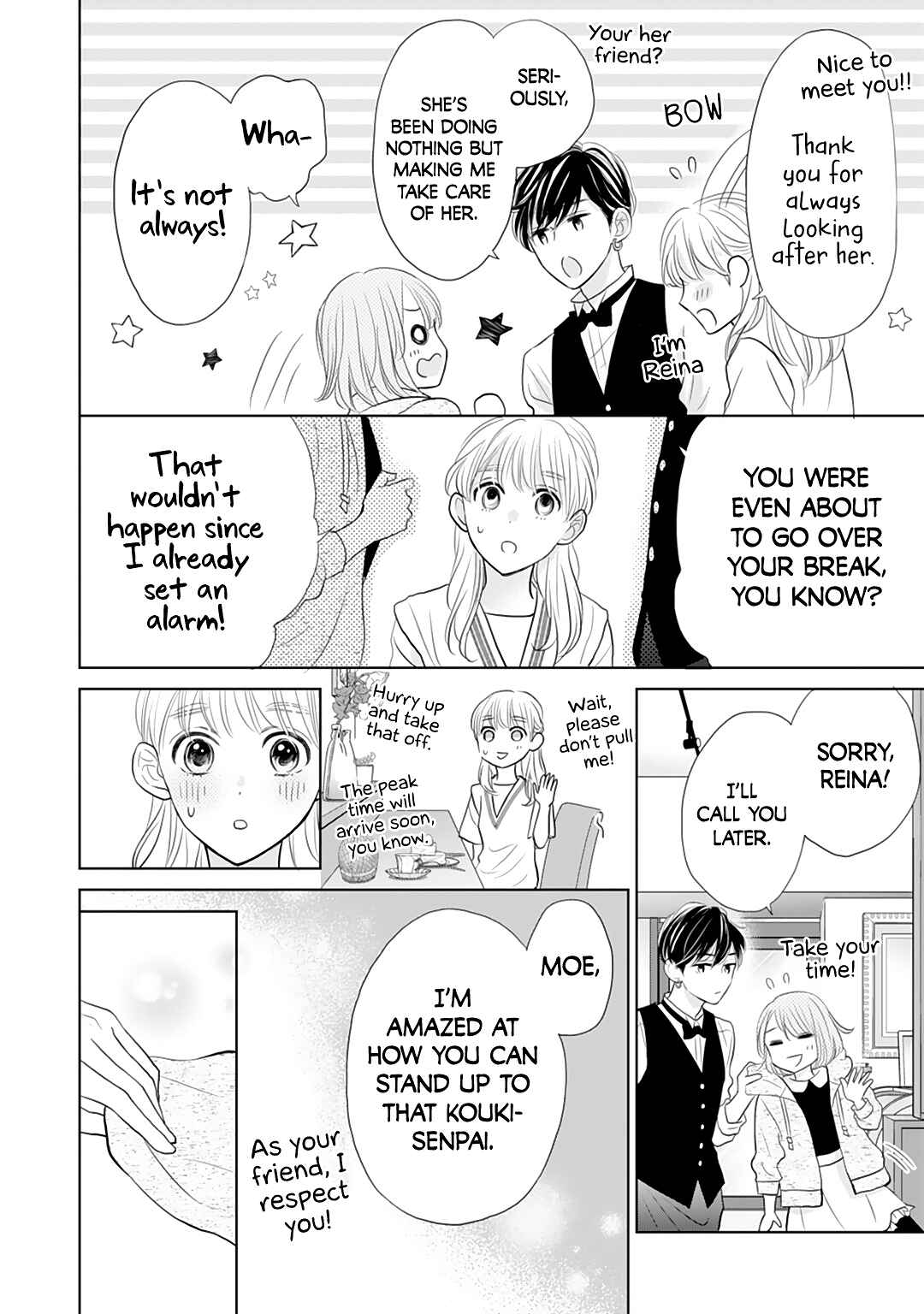 Page 12 Chapter 9 Senpai wa, Ijiwaru ni Tsuki