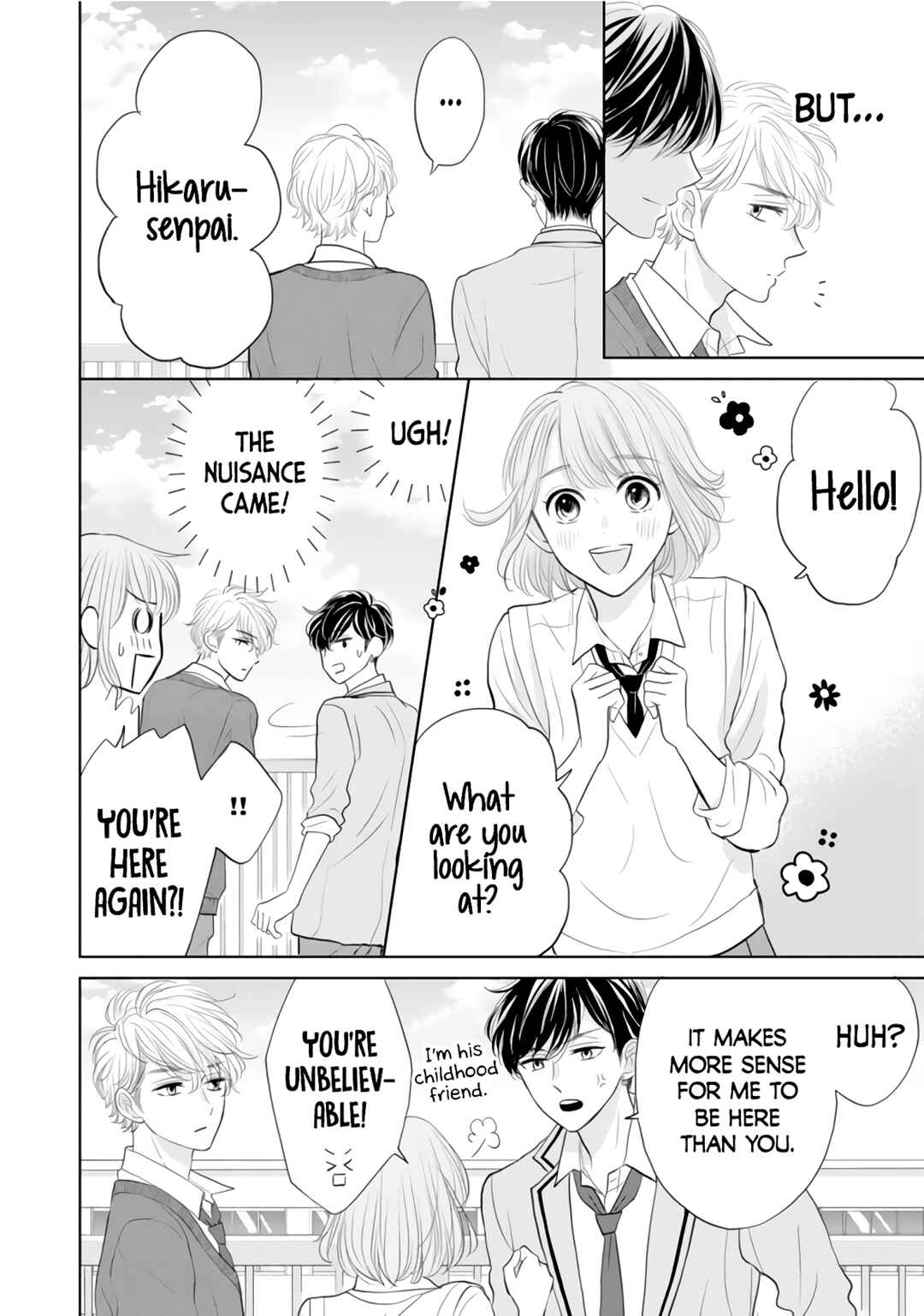 Page 10 Chapter 3 Senpai wa, Ijiwaru ni Tsuki
