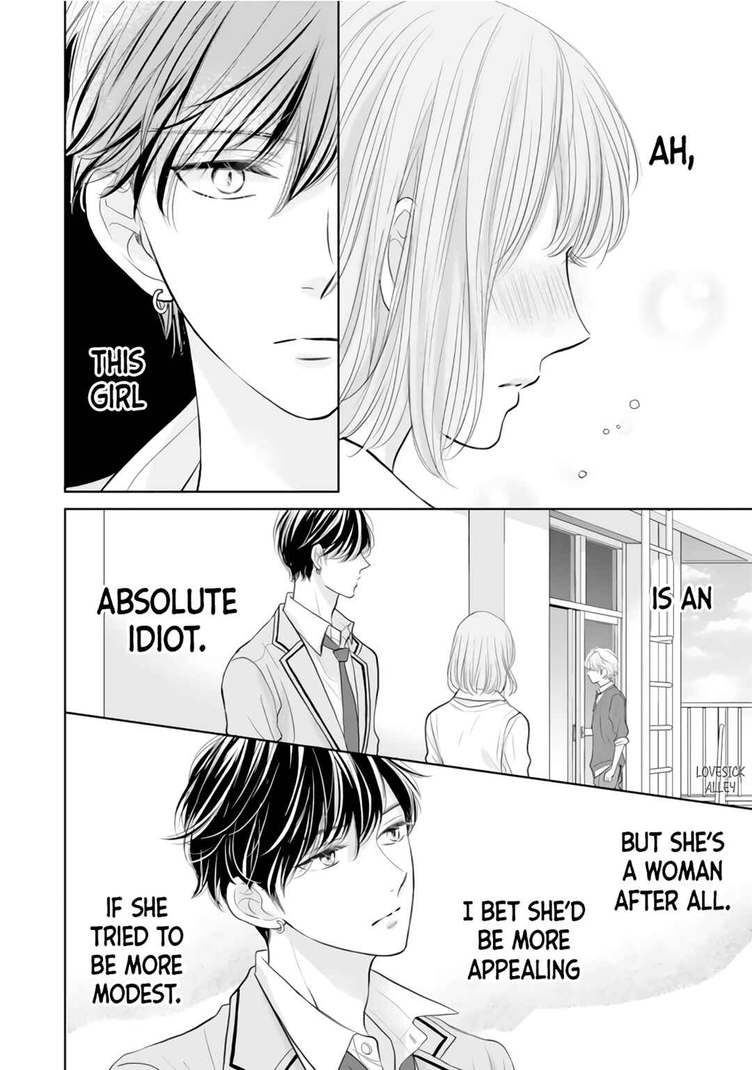 Page 12 Chapter 3 Senpai wa, Ijiwaru ni Tsuki