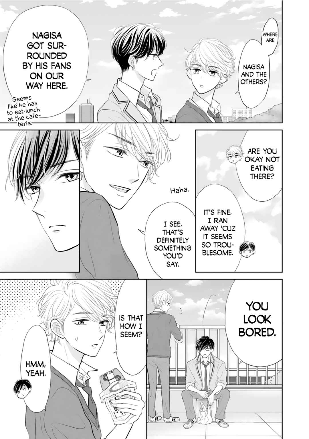 Page 5 Chapter 3 Senpai wa, Ijiwaru ni Tsuki