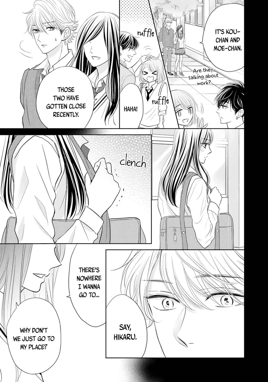 Page 12 Chapter 15 Senpai wa, Ijiwaru ni Tsuki