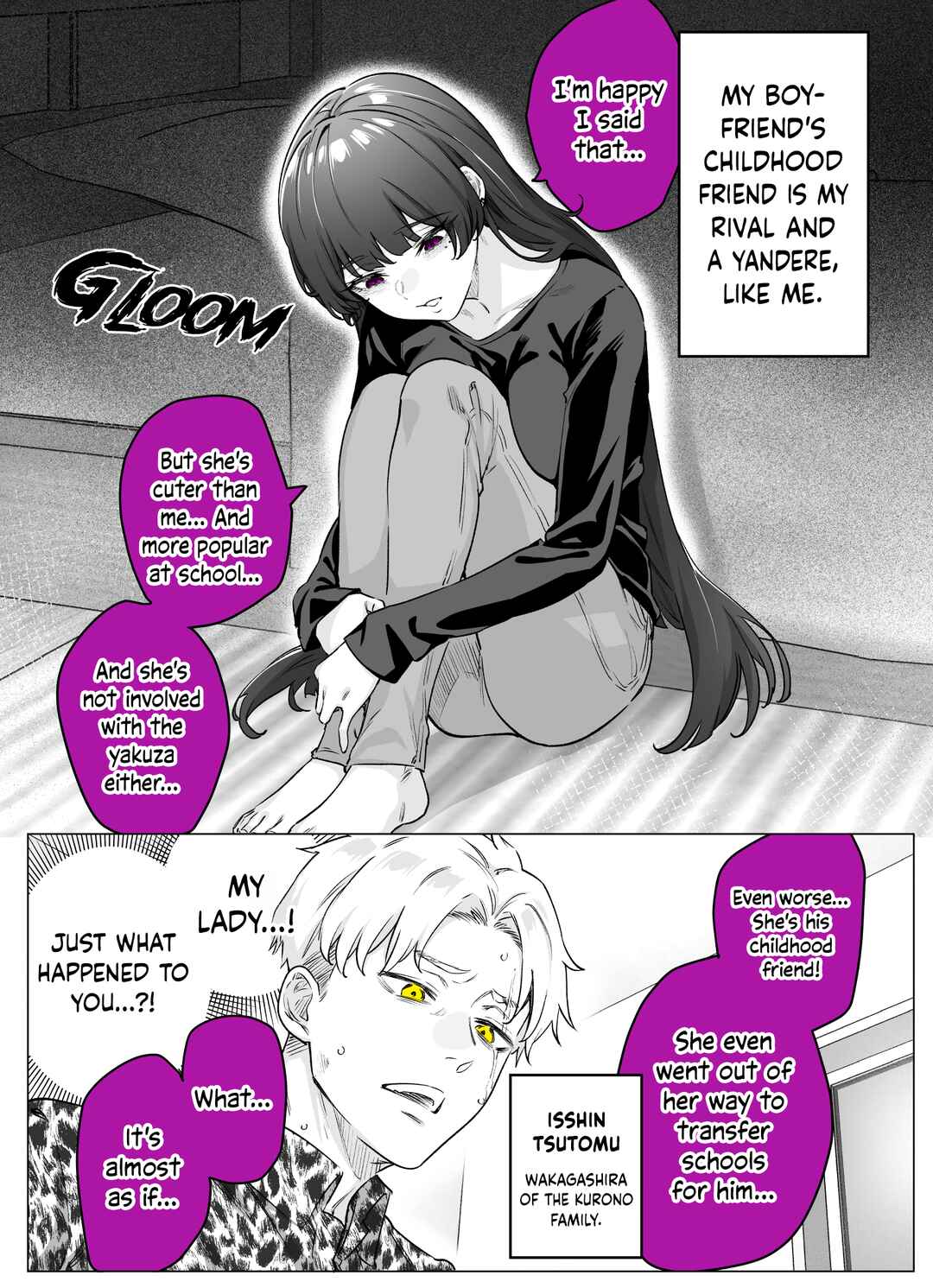 Page 1 Chapter 39 I Thought She Was a Yandere, but Apparently Shes Even Worse