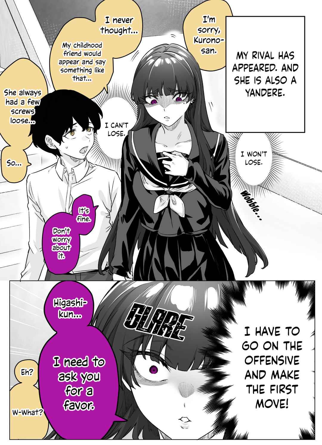 Page 1 Chapter 40 I Thought She Was a Yandere, but Apparently Shes Even Worse